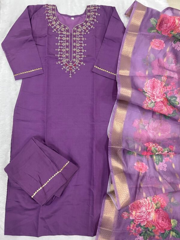NEW BEUTIFUL HEAVY FULLY STITCHIED SUIT SET