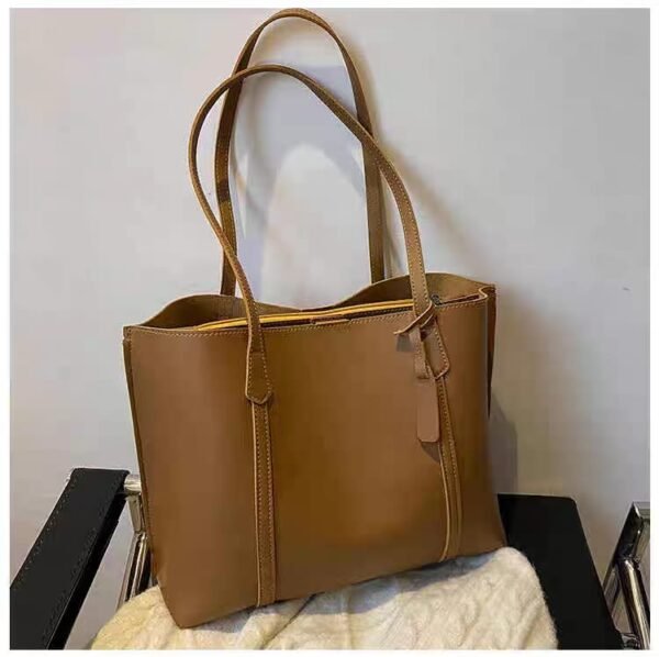 Leather Hand Bag - Image 4