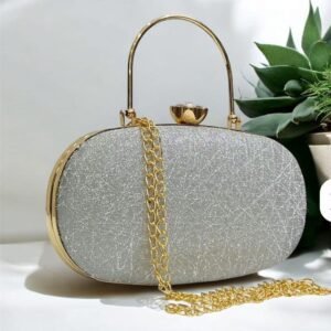 Lady Hand Clutch with Long Chain