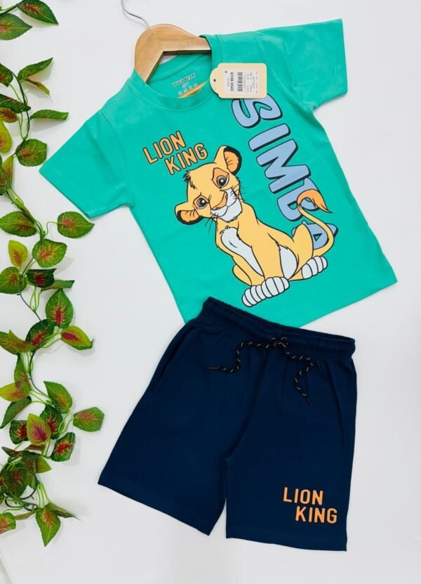 Boys Half Sleeve Top and Shorts - Image 2