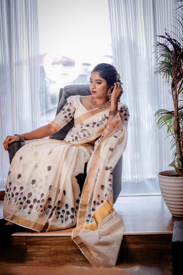 Chendumali/Vadmali Saree - Image 2