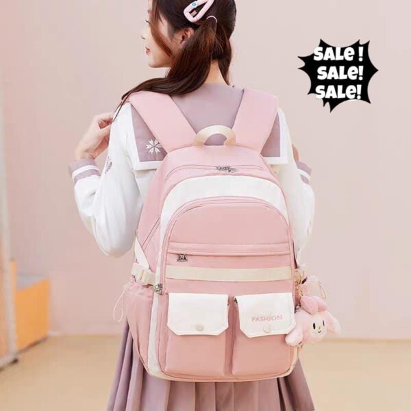 HEAVY QAULITY LADY BAGPACK FOR SCHOOL AND COLLGE - Image 2