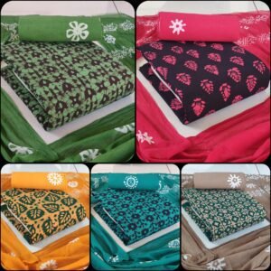 Exclusive two dying Batik dress material