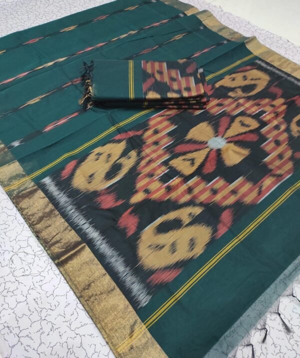 Orchid Fashion Designers -  POCHAMPALLI  COTTON SAREES - Image 3