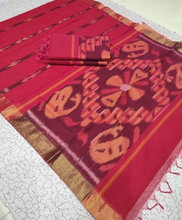 Orchid Fashion Designers -  POCHAMPALLI  COTTON SAREES