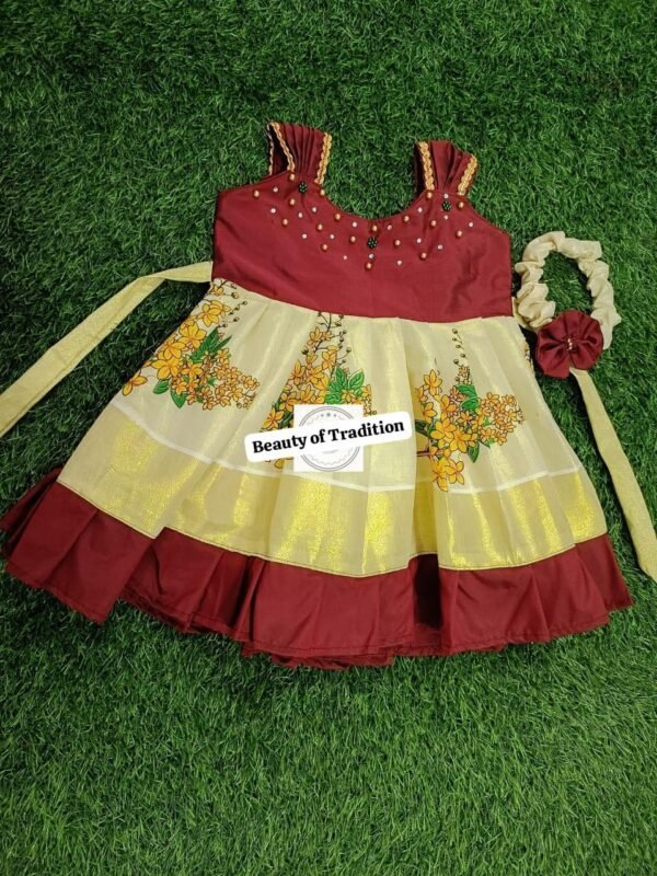 Vishu Special-Kids Frocks - Image 4