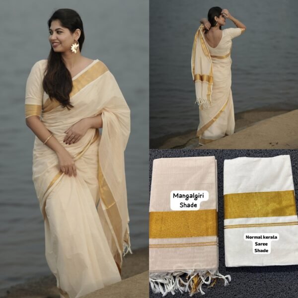 Mangalgiri Shade Cotton Saree - Image 5