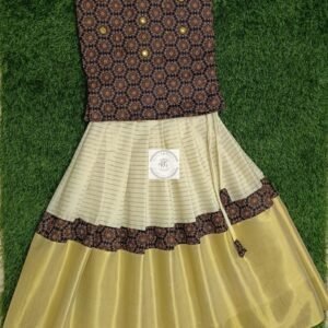 Onam collection 💞
Ajrakh pattupavada