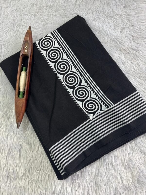 Trending black tribal print Dhothi