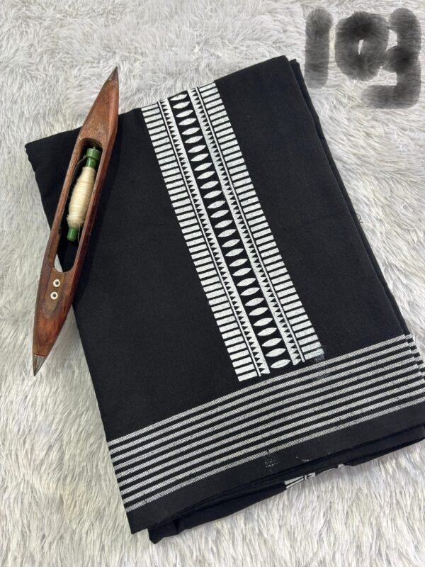Trending black tribal print Dhothi - Image 3