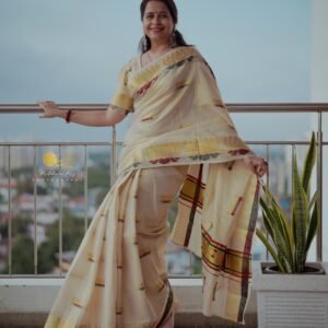 Lotus Actress Sadhika saree