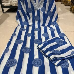 classy  kurti pant  with beautiful print & embroidery work detailing for all day comfort and trendy look