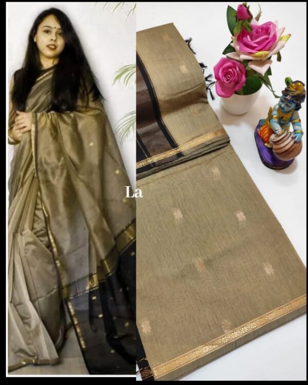 Maheswari Silk Cotton Sarees - Image 4