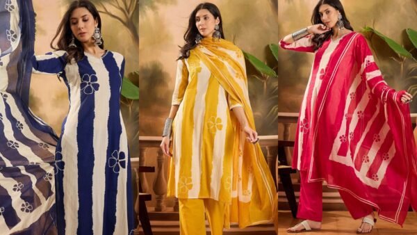 Beautiful Cotton 60 60 Fabric Printed Straight Kurti & Cotton Pant And malmal Dupatta 3pis set