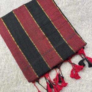 Jari Border Mul cotton saree