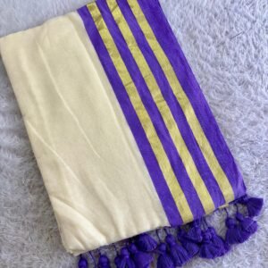 Mandi kara mul cotton saree.