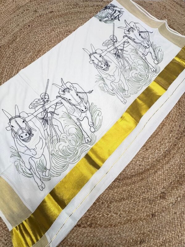 The Kalapottu : Thread work dedication to Kalapottu race - Image 3