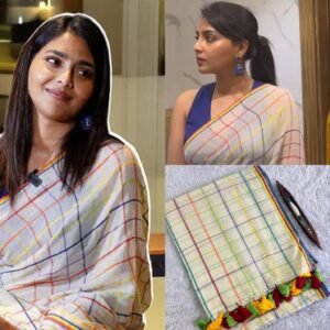 CHECKS MUL COTTON AISWARYA LEKSHMI INSPIRED